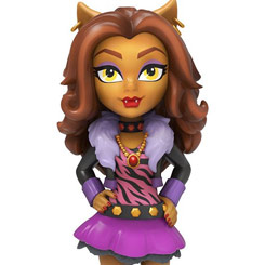 Figura de Clawdeen Wolf realizada en vinilo perteneciente a la línea Rock Candy de Funko. La figura tiene una altura aproximada de 13 cm., y está basada en la popular serie de TV Monsters High.