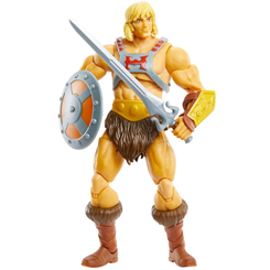 Figura de He-Man basada en la serie de He-man y los Masters del Universo también conocido como MOTU. En esta ocasión Mattel ha realizado una nueva colección Revelation