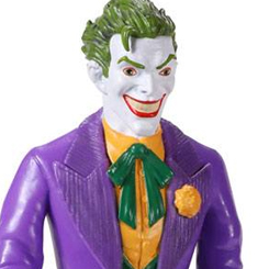 Figura articulada del Joker basado en el popular personaje de DC Comics. Puedes mover tus brazos y piernas. Mide aproximadamente 19 cm. El regalo perfecto para fans de DC Comics