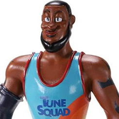 Figura articulada de LeBron James  basado en la saga de Space Jam. Puedes mover tus brazos y piernas. Mide aproximadamente 19 cm. El regalo perfecto para fans de los Looney Tunes