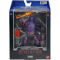Figura de Spikor basada en la serie de He-man y los Masters del Universo también conocido como MOTU. En esta ocasión Mattel ha realizado una nueva colección Revelation