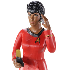 Figura articulada del Uhura basado en la saga de Star Trek. Puedes mover tus brazos y piernas. Mide aproximadamente 19 cm. El regalo perfecto para fans de Star Trek y será un verdadero compañero para ti. 