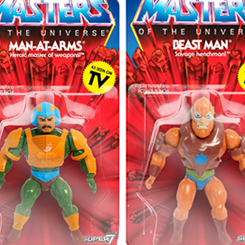 ¡¡Por el poder de Grayskull!! Disfruta de este espectacular pack formado por Man-At-Arms y Beast Man basados en Masters of the Universe, también conocido por sus siglas MOTU,