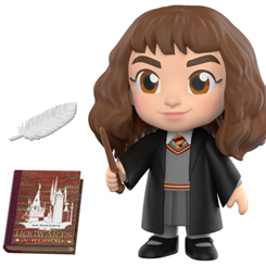 Figura de Hermione Granger realizada en vinilo perteneciente a la línea ¡5 Estrellas! de Funko. La figura tiene una altura aproximada de 8 cm., y está basada en la saga de películas de Harry Potter