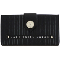 Elegante billetera de Jack Skellington basada en la popular pelicula de la factoría Disney "Pesadilla antes de Navidad". Perfecto para dar un toque de magia a tu día adía. 