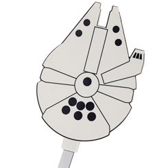 ¡Haz el salto al hiperespacio con esta espátula con la forma del Halcón Milenario!, esta espátula de cocina con licencia oficial de Star Wars te permitirá dar la vuelta a las tortitas en menos de doce pársecs. 