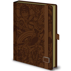 Réplica Oficial de la libreta de los personajes más famosos de Marvel Comics. Ya seas superhéroe o humano podrás plasmar todos tus secretos en esta fabulosa pieza de coleccionista.
