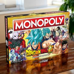 Monopoly oficial basado en la saga de Dragon Ball Z. ¡En este episodio de Dragon Ball Z los Guerreros Z luchan en una batalla épica lanzando dados y comprando terrenos