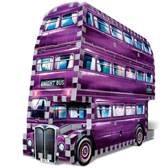 Puzzle en 3D del famoso The Knight Bus (Autobús Noctámbulo), pasarás unas horas muy divertidas montando este precioso puzzle de 280 piezas. Este precioso puzzle una vez completado tiene unas dimensiones aproximadas de 26 x 7 x 19 cm.