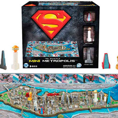 Precios puzzle Cityscape Superman mini metrópolis city te transportará al centro de la acción de uno de los superhéroes más carismáticos de DC Comics. Pasarás horas disfrutando con este puzzle de Superman con 833 piezas.