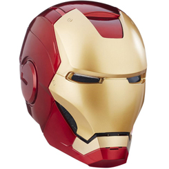 Brutal casco de Iron Man de la línea Marvel Legends. Inspirado en el personaje de Marvel, este artículo de juego de rol premium a escala completa 1: 1 de Marvel Legends relazado con un alto detalle