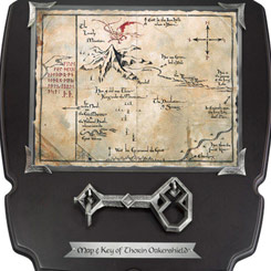 Edición Especial de la llave y del mapa de Erebor de la película El Hobbit: Un Viaje Inesperado. 