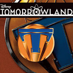 Pin oficial Blue T Logo de Tomorrowland realizada por Walt Disney Studios. Revive las aventuras de Casey Newton en el fantástico lugar llamado Tomorrowland localizado en algún lugar del tiempo y el espacio en la memoria.