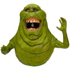 Réplica a escala real del divertido Slimer basado en la película de Los Cazafantasmas de 1984 y fue recreada a partir de moldes de películas originales. La figura mide 90 cm., de alto