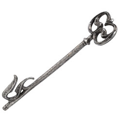 Réplica Oficial a tamaño real de llave del Bosque Negro de la película ´El hobbit: un viaje inesperado´, la llave tiene una longitud aproximada de 20 cm.