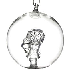 Adorno de Navidad Harry Potter. Esta preciosa bola de Navidad está realizada en vidrio y tiene unas dimensiones aproximadas de 8 x 8 cm. Haz que brille un poco más este año con el adorno navideño 