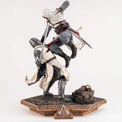 Descubre la intensidad y la emoción de Assassin's Creed con la estatua "Hunt for the Nine", una obra maestra en escala 1/6 que captura el momento épico de Altaïr en su búsqueda de los nueve. 