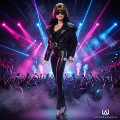 La muñeca Barbie Signature Miley Cyrus convierte una de las imágenes más potentes de “Something Beautiful” en una pieza de colección con auténtica actitud escénica. Su estética rockera, dominada por el negro y las proporciones atrevidas