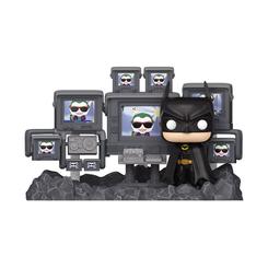 Conmemora el 85 aniversario de Batman con el impresionante set POP Moments Deluxe, que presenta a Batman en su icónica Batcueva. Estas minifiguras de la línea `POP! Vinyl´ tienen un tamaño aproximado de 9 cm