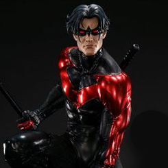 Prime 1 Studio se enorgullece de presentar una actualización de nuestra popular estatua de Batman: Hush Nightwing: la escala 1:3 MMDCBH-06RD: Batman: Hush Nightwing Red Version de DC Comics.