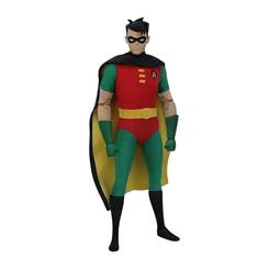 Figura de Robin Batman The Animated Series con 17 cm de pura presencia escénica, pensada para quienes buscan una pieza de coleccionismo con identidad propia y acabados de alto nivel. 