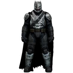 Celebra la épica batalla entre dos titanes con la figura Movie Masterpiece 1/6 de Armored Batman 2.0 de "Batman v Superman: El amanecer de la justicia". Esta figura articulada es una obra maestra que captura