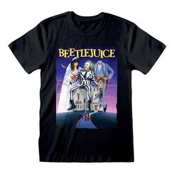 ¡Prepárate para una experiencia sobrenatural con la Camiseta Beetlejuice Poster! Esta camiseta de alta calidad presenta un diseño icónico del infame personaje interpretado por Michael Keaton 