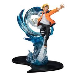 Si eres un amante de los ninjas y las aventuras, no puedes perderte esta increíble figura de Boruto Uzumaki, el protagonista de Boruto: Naruto Next Generations. Esta estatua de PVC de 20 cm de altura recrea con todo detalle