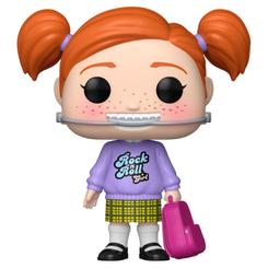 La Figura POP Disney Pixar Finding Nemo Darla Sherman convierte la peculiar imagen de Darla en una figura de vinilo marcada por su pelo pelirrojo, su aparato dental y su llamativo atuendo.