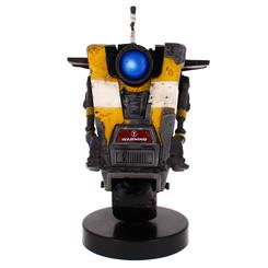 Descubre el ingenio robótico de Borderlands con el Cable Guy Claptrap de 21 cm, un soporte que fusiona resistencia industrial y el carisma del androide más irreverente para mantener tus mandos