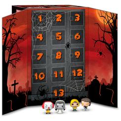 Trece puertas, trece sobresaltos en miniatura. El 13-Day Spooky Countdown de Funko convierte la espera en un ritual diario con 13 Pocket Pop! sorpresa de vinilo, cada uno con unos 4 cm de altura para lucir en estantería
