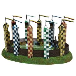Añade un toque mágico a tu colección con el impresionante campo de Quidditch iluminado. Perfecto para los entusiastas de Harry Potter, este detallado accesorio es ideal para expandir tu exhibición temática.