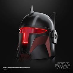 Imagina nuevas aventuras en la vasta galaxia de Star Wars con los increíbles cascos y sables de luz para el juego de rol. Este casco en particular es una réplica fiel de la armadura de Beskar usada por  Moff Gideon