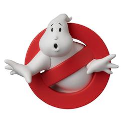 Figura Cazafantasmas UDF Mini No Ghost presenta al célebre fantasma blanco emergiendo del emblema rojo con los brazos extendidos. Esta figura mini No Ghost de Cazafantasmas lleva el símbolo de Ghostbusters a un formato compacto.