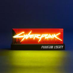 ¡Sumérgete en la oscura elegancia de Cyberpunk: Edgerunners con la edición Phantom de la increíble luz LED del logo oficial! Esta impresionante lámpara, con licencia oficial, presenta el distintivo logo de Cyberpunk: Edgerunners