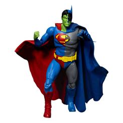Potencia kryptoniana y estrategia de Gotham en una sola pieza de colección: DC Comics Dynamic 8ction Heroes Composite Superman de 21 cm une lo mejor de Superman y Batman