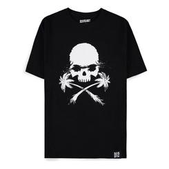 ¡Agrega un toque de peligro a tu estilo con la camiseta Dead Island 2 Skull! Esta camiseta de alta calidad tiene licencia oficial y está hecha de 100% algodón, lo que la hace cómoda y duradera.