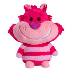El rosa intenso entra primero por los ojos y después aparece esa sonrisa imposible que cambia el ánimo de cualquier estantería. Este peluche achuchable Cheshire Alicia en el País de las Maravillas de 35 cm