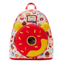 Mini Mochila Winnie the Pooh Sweets Poohnut Pocket. Las mini mochilas de Loungefly son el accesorio necesario para darle ese toque especial a tu look de cada día. Están diseñadas con los personajes
