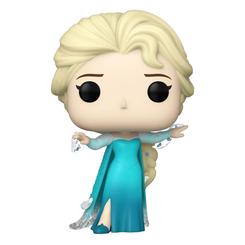 Figura de Elsa  realizada en vinilo perteneciente a la línea Pop! de Funko. La figura tiene una altura aproximada de 10 cm., y está basada en Disney's 100th Anniversary. La línea de figuras POP!
