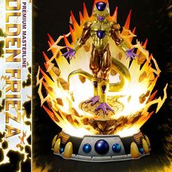 ¡Desata el poder dorado con la estatua Mega Premium Masterline de Dragon Ball Super, presentando a Golden Frieza en impresionante escala 1:4! Esta colaboración épica entre Prime 1 Studio y MegaHouse 