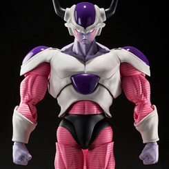 ¡Freezer Second Form, de "Dragon Ball Z", se une a S.H.Figuarts! Incluye tres caras para recrear escenas dramáticas, incluida una sonrisa y opciones de muecas y burlas