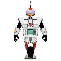 Un casco blanco, una rueda imposible y una silueta que se reconoce al instante convierten esta figura Gizmoduck DuckTales 18 cm en una pieza con presencia propia. No necesita grandes artificios para llamar la atención en una vitrina