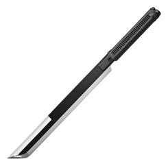 Réplica oficial 1/1 de la espada corta de Duncan Idaho de Dune: Parte Uno, con 62,87 cm de longitud. Hoja de acero inoxidable con revestimiento negro, soporte mural de madera y certificado de autenticidad.