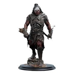 ¡Revive la épica batalla entre los Uruk-hai y la Comunidad del Anillo con la impresionante estatua de Lurtz, Cazador de Hombres! Esta figura coleccionable en escala 1/6 es una obra maestra de la artesanía, con detalles precisos