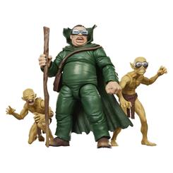Desde las profundidades del universo Marvel emerge un grupo con tanta personalidad como historia. El Fantastic Four Marvel Legends Pack de 3 Figuras Marvel's Mole Man & Moloids reúne al Hombre Topo y dos Moloids con la estética clásica de los cómics.