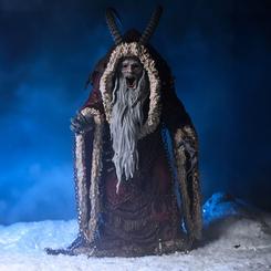 La figura articulada de Krampus, con sus 18 cm de altura, es una representación excepcional del terrorífico personaje de la película "Krampus". Este artículo de colección incluye accesorios detallados