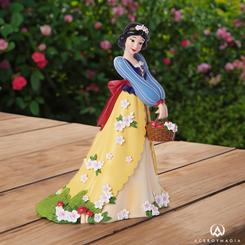 Descubre la majestuosidad de Blancanieves con la Figura Botánica de la colección Disney Showcase. Esta asombrosa pieza captura la esencia de la icónica princesa de Disney, vistiendo su emblemático vestido azul y amarillo