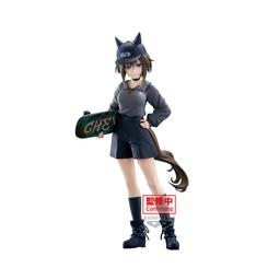 Con la elegancia y determinación de una verdadera campeona, la Figura Cheval Grand BoC’z de Umamusume: Pretty Derby de Banpresto irrumpe en tu colección con sus 20 cm de puro dinamismo