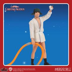 Descaro navideño que arranca carcajadas. La Figura Cousin Eddie ¡Socorro! Ya es Navidad 10 cm —también conocida como Cousin Eddie figura articulada— trae a tu colección el momento más memorable del clásico